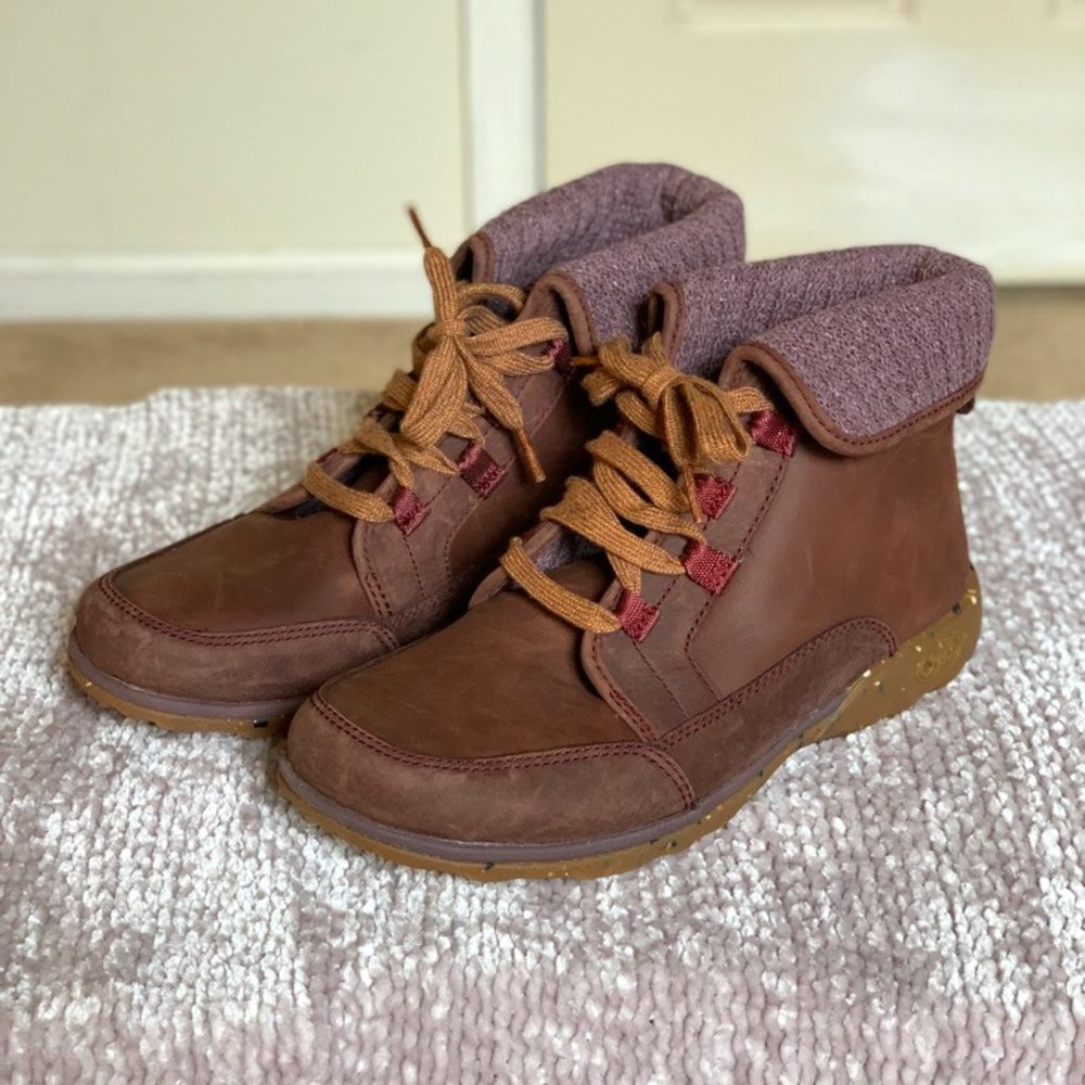 Chaco Mahogany Barbary Ankle Boots